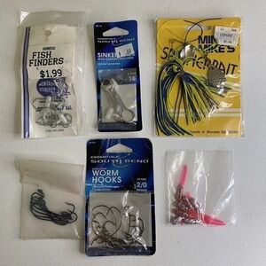 Mixed Lot Fishing Hooks Supplies Essentials South Bend Mikes Julians Fish Finder